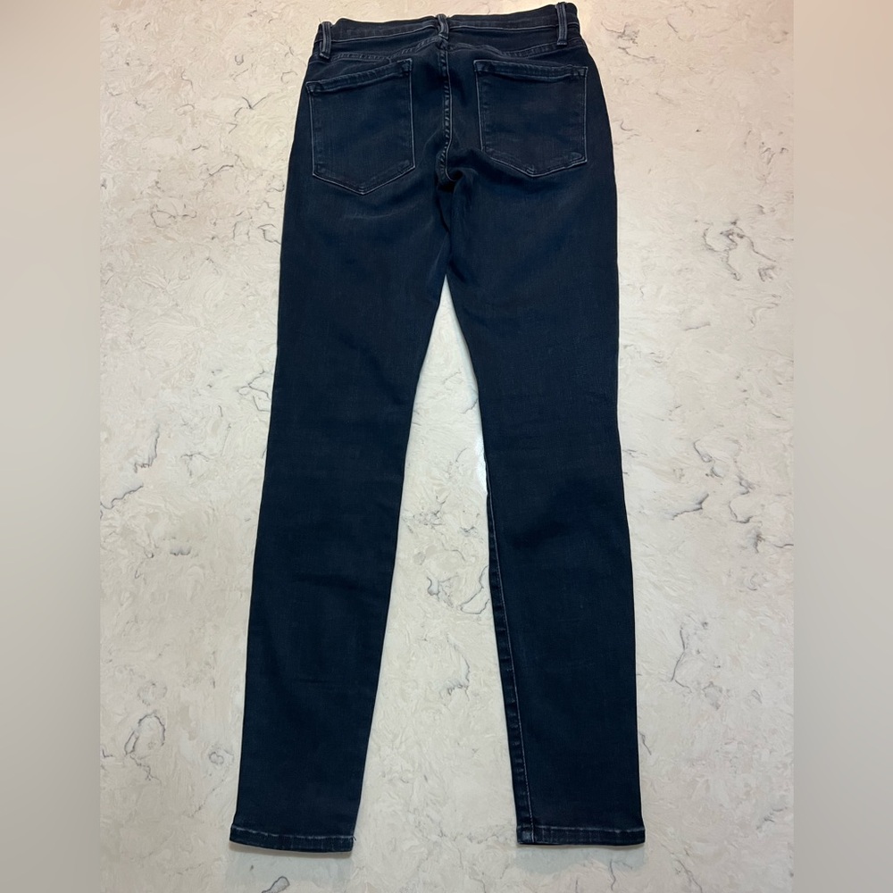 Frame Denim Skinny Jeans in Dark Wash Sz 27 - Picture 5 of 5